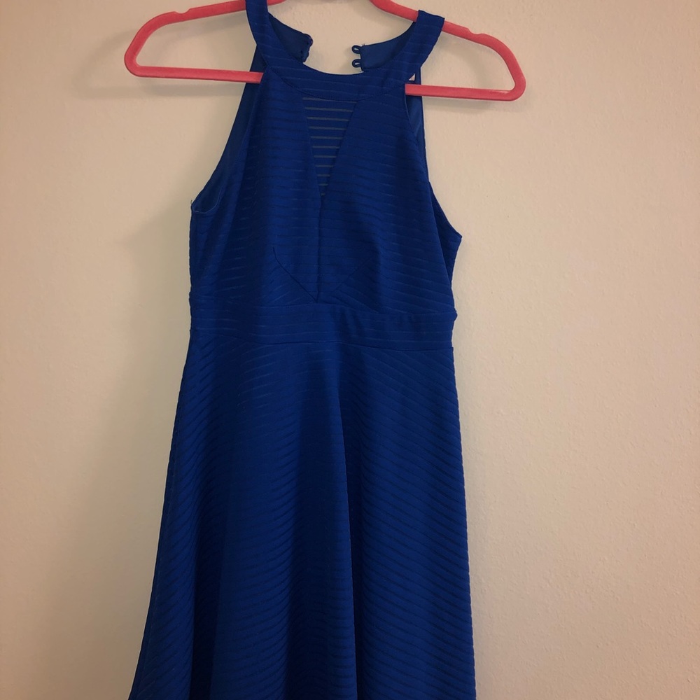 Altar’d State blue halter dress